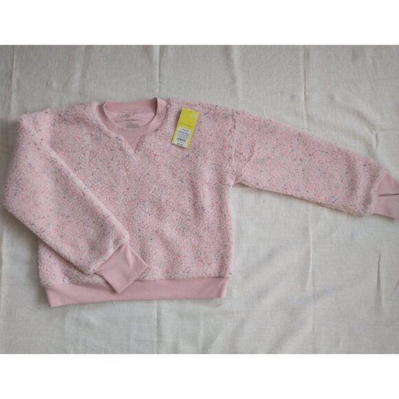 all in motion Other - New All in Motion Girls Pink Long-Sleeve with Thumb Hole Crew-Neck Sweatshirt L